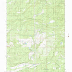 United States Geological Survey Whitmore, CA (1986, 24000-Scale) digital map