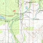 United States Geological Survey Whitmore, CA (1986, 24000-Scale) digital map