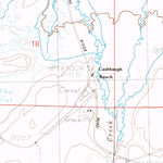 United States Geological Survey Whitmore Hot Springs, CA (1983, 24000-Scale) digital map