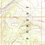United States Geological Survey Whitmore Hot Springs, CA (1983, 24000-Scale) digital map