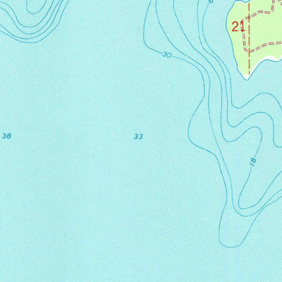United States Geological Survey Whitney Bay, MI (1964, 24000-Scale) digital map