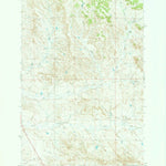 United States Geological Survey Whitney Creek, MT (1969, 24000-Scale) digital map