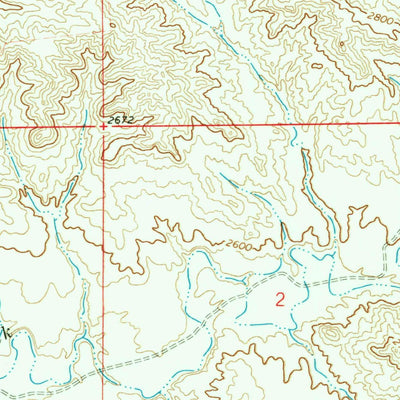 United States Geological Survey Whitney Creek, MT (1969, 24000-Scale) digital map