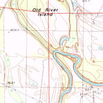 United States Geological Survey Whitney Island South, LA (1986, 24000-Scale) digital map
