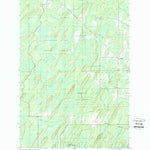United States Geological Survey Whitney, MI (1989, 24000-Scale) digital map
