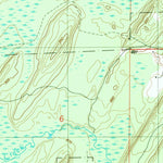 United States Geological Survey Whitney, MI (1989, 24000-Scale) digital map