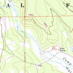 United States Geological Survey Whitney, OR (1972, 24000-Scale) digital map