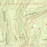 United States Geological Survey Whitney, OR (1972, 24000-Scale) digital map