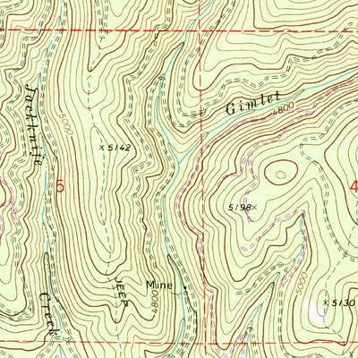United States Geological Survey Whitney, OR (1972, 24000-Scale) digital map