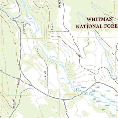 United States Geological Survey Whitney, OR (2020, 24000-Scale) digital map
