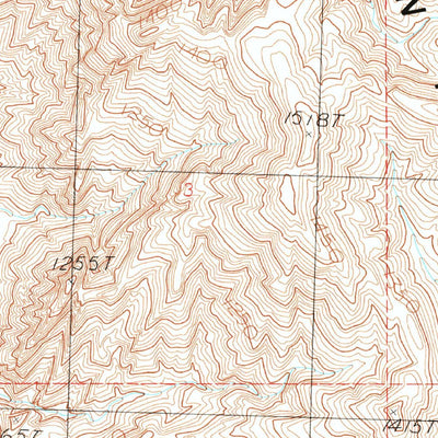 United States Geological Survey Whitney Pocket, NV (1983, 24000-Scale) digital map