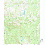 United States Geological Survey Whitney Reservoir, UT (1972, 24000-Scale) digital map