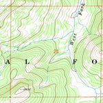 United States Geological Survey Whitney Reservoir, UT (1972, 24000-Scale) digital map