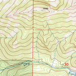 United States Geological Survey Whitney Reservoir, UT (1998, 24000-Scale) digital map