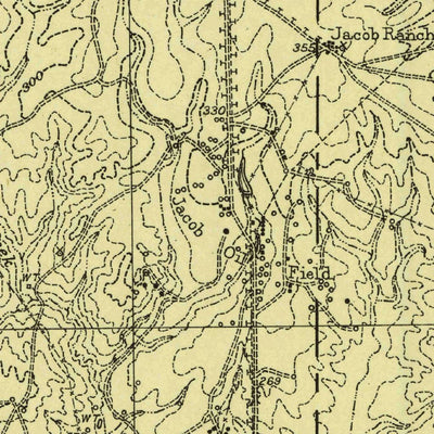 United States Geological Survey Whitsett, TX (1942, 62500-Scale) digital map