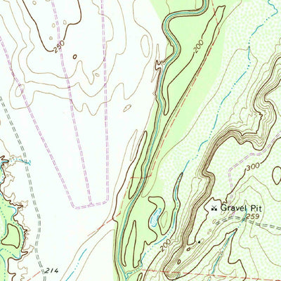 United States Geological Survey Whitsett, TX (1965, 24000-Scale) digital map