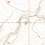 United States Geological Survey Whitstran SE, WA (1965, 24000-Scale) digital map