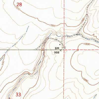 United States Geological Survey Whitstran SE, WA (1965, 24000-Scale) digital map