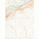 United States Geological Survey Whitstran, WA (1965, 24000-Scale) digital map