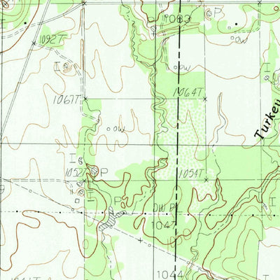 United States Geological Survey Whitt, TX (1984, 24000-Scale) digital map