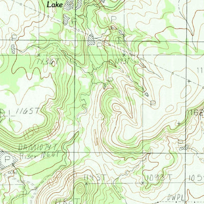 United States Geological Survey Whitt, TX (1984, 24000-Scale) digital map