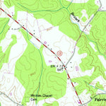 United States Geological Survey Whitten, TN-AL (1951, 24000-Scale) digital map