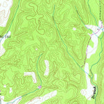 United States Geological Survey Whitten, TN-AL (1951, 24000-Scale) digital map