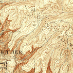 United States Geological Survey Whittier, CA (1925, 24000-Scale) digital map