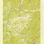 United States Geological Survey Whittier, NC (1941, 24000-Scale) digital map