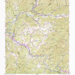 United States Geological Survey Whittier, NC (1967, 24000-Scale) digital map