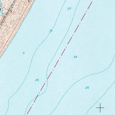 United States Geological Survey Whittington Point, MD-VA (1964, 24000-Scale) digital map