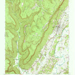 United States Geological Survey Whitwell, TN (1946, 24000-Scale) digital map