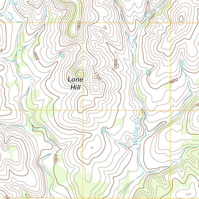 United States Geological Survey Whitworth Ranch, TX (2012, 24000-Scale) digital map