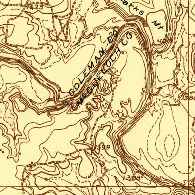 United States Geological Survey Whon, TX (1924, 48000-Scale) digital map