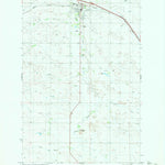 United States Geological Survey Wibaux, MT (1982, 24000-Scale) digital map