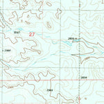 United States Geological Survey Wibaux, MT (1982, 24000-Scale) digital map