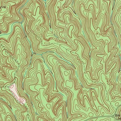 United States Geological Survey Wiborg, KY (1963, 24000-Scale) digital map
