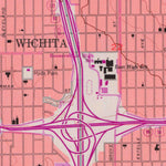 United States Geological Survey Wichita East, KS (1961, 24000-Scale) digital map