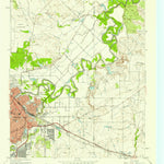 United States Geological Survey Wichita Falls East, TX (1957, 24000-Scale) digital map