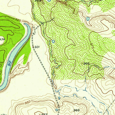 United States Geological Survey Wichita Falls East, TX (1957, 24000-Scale) digital map