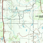 United States Geological Survey Wichita Falls, TX-OK (1985, 100000-Scale) digital map