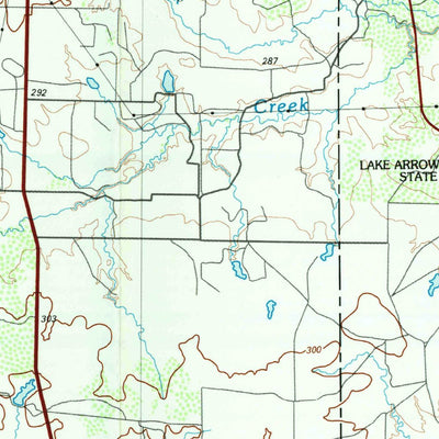 United States Geological Survey Wichita Falls, TX-OK (1985, 100000-Scale) digital map
