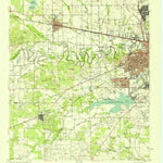 United States Geological Survey Wichita Falls West, TX (1957, 62500-Scale) digital map
