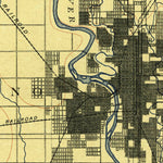 United States Geological Survey Wichita, KS (1889, 125000-Scale) digital map