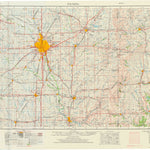 United States Geological Survey Wichita, KS (1955, 250000-Scale) digital map
