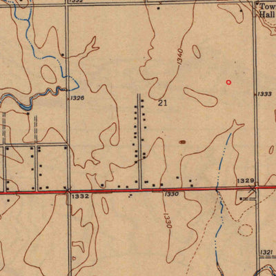 United States Geological Survey Wichita West, KS (1943, 31680-Scale) digital map