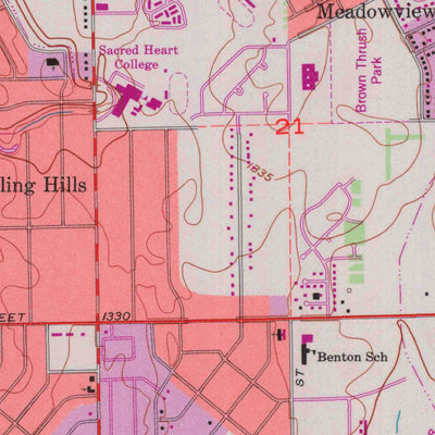 United States Geological Survey Wichita West, KS (1961, 24000-Scale) digital map