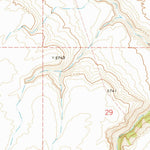 United States Geological Survey Wickahoney Point, ID (1972, 24000-Scale) digital map