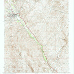 United States Geological Survey Wickenburg, AZ (1964, 24000-Scale) digital map