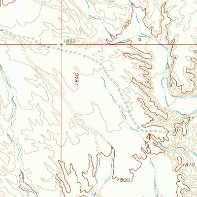 United States Geological Survey Wickenburg SW, AZ (1965, 24000-Scale) digital map